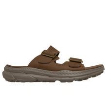 'Skechers' Men's Delano SD Portman Sandals - Brown