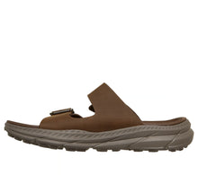 'Skechers' Men's Delano SD Portman Sandals - Brown