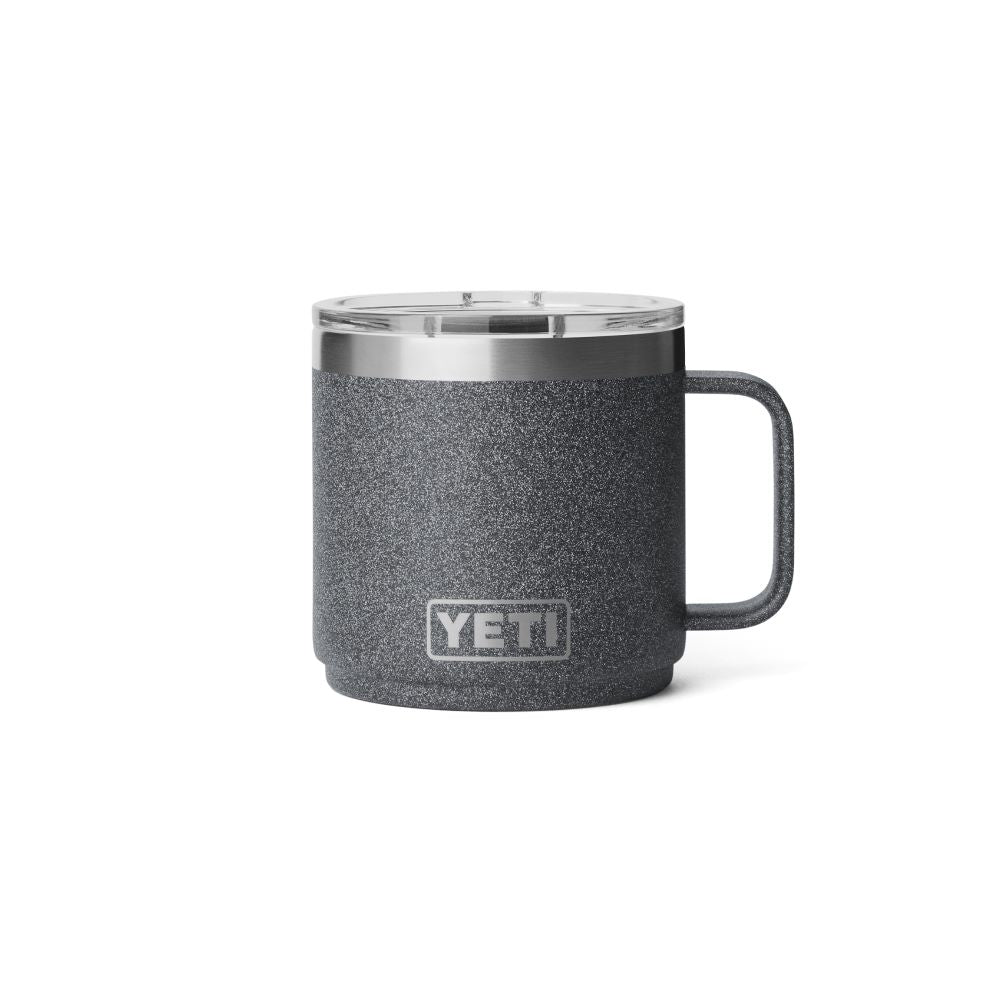 'Yeti' 14 oz. Rambler Ceramic Lined Stackable Mug - Blackstone