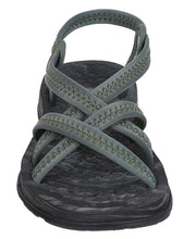 'Northside' Women's Mori Comfort Casual Sport Sandal - Olive / Grey