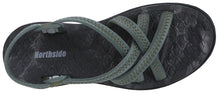'Northside' Women's Mori Comfort Casual Sport Sandal - Olive / Grey