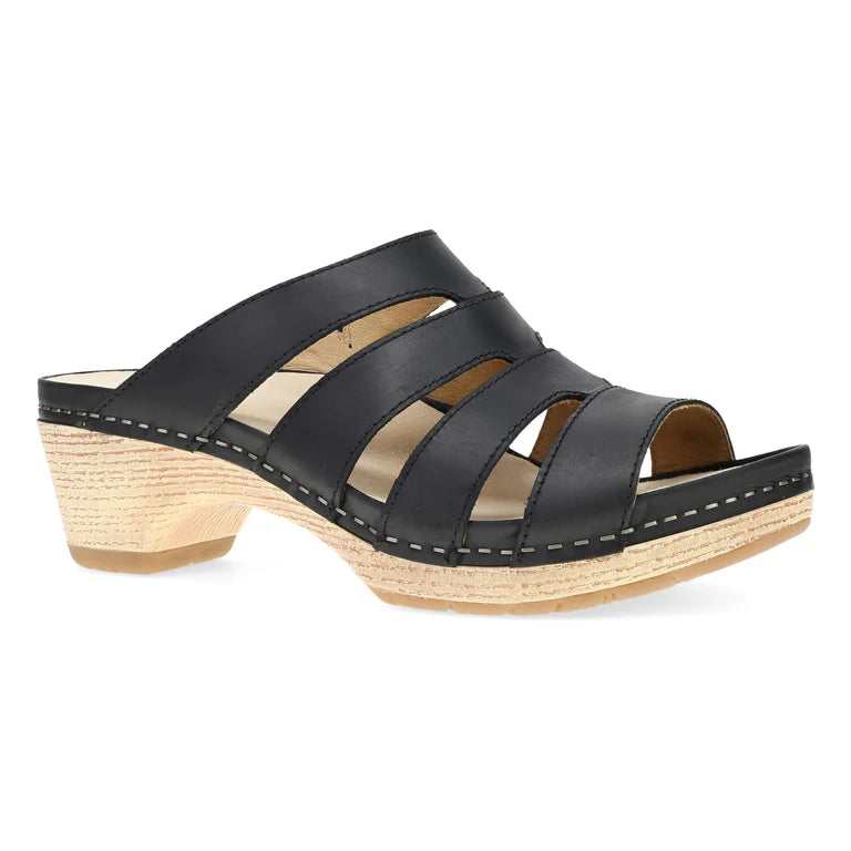 'DANSKO' Women's Lyndi Sandal - Oiled Black