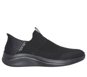'Skechers' Men's Slip-Ins: Ultra Flex 3.0-Smooth Step - Black (Wide)