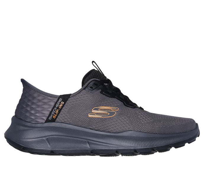 'Skechers' Men's Slip-ins RF: Equalizer 5.0-Standpoint - Charcoal / Orange