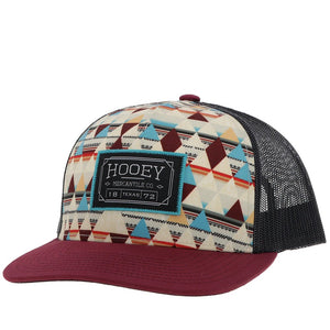 'Hooey' "Horizon" Mercantile Co. 1872 Hat - Burgundy / Cream
