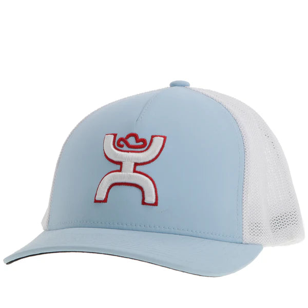 'Hooey, LLC' Men's Coach Cap - Blue / White