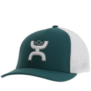 'Hooey' "Coach" Hands Up - Teal / White