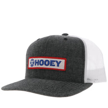 'Hooey' Men's Lockup Trucker Cap - Charcoal / White