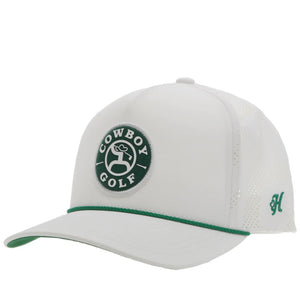 'Hooey' "Cowboy Golf" Hat - White