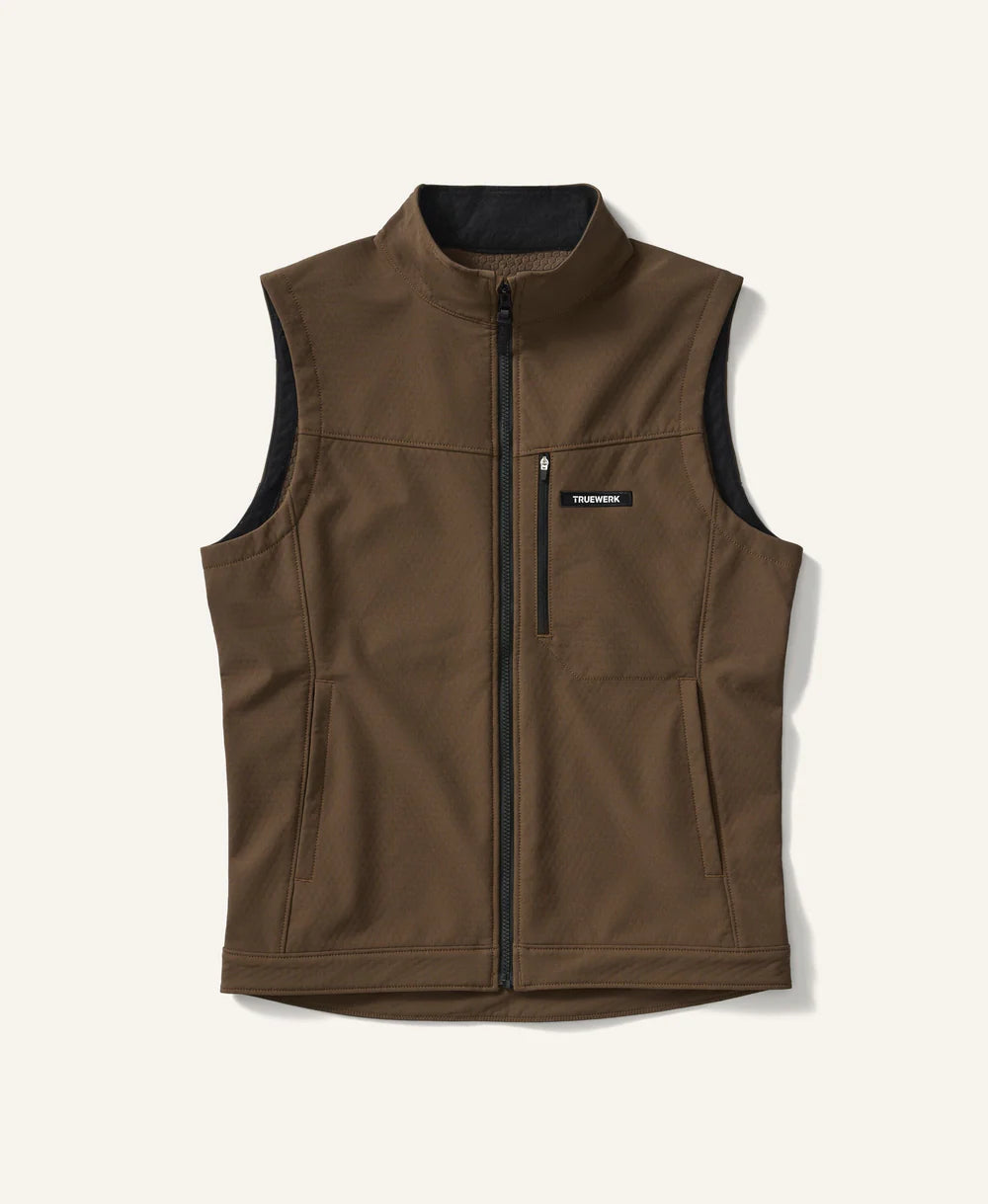'Truewerk' Men's S3 Solution Vest - Brown