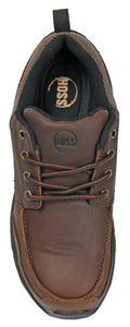 'Hoss Boot' Men's Stepper Ultra Lite SD Int. MetGuard Comp Toe - Brown