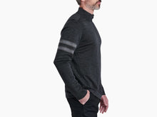 'Kuhl' Men's Team™ Merino 1/4 Zip Sweater - Smoke