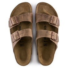 'Birkenstock' Women's Arizona Leather Sandal - Tobacco Brown