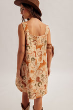 'Hem&Thread' Women's Shift Mini Dress - Multi