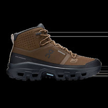 'On Running' Men's Cloudrock Mid WP - Earth / Black