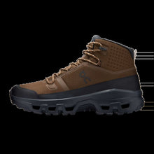 'On Running' Men's Cloudrock Mid WP - Earth / Black