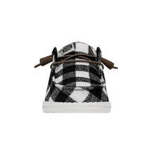 'HEY DUDE' Women's Wendy Buffalo Plaid - White / Black