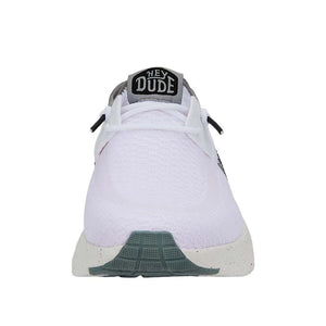 'Hey Dude' Women's Sirocco Sport Stripe Sneaker - White