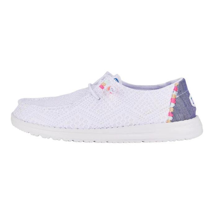 'Hey Dude' Women's Wendy Boho Crochet - White