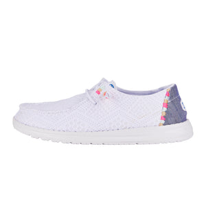 'Hey Dude' Women's Wendy Boho Crochet - White