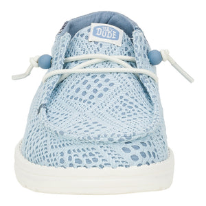 'Hey Dude' Women's Wendy Boho Crochet - Light Blue