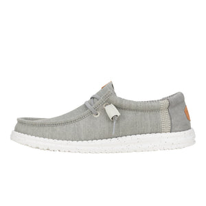 'HEY DUDE' Men's Wally Elevated - Grey / White