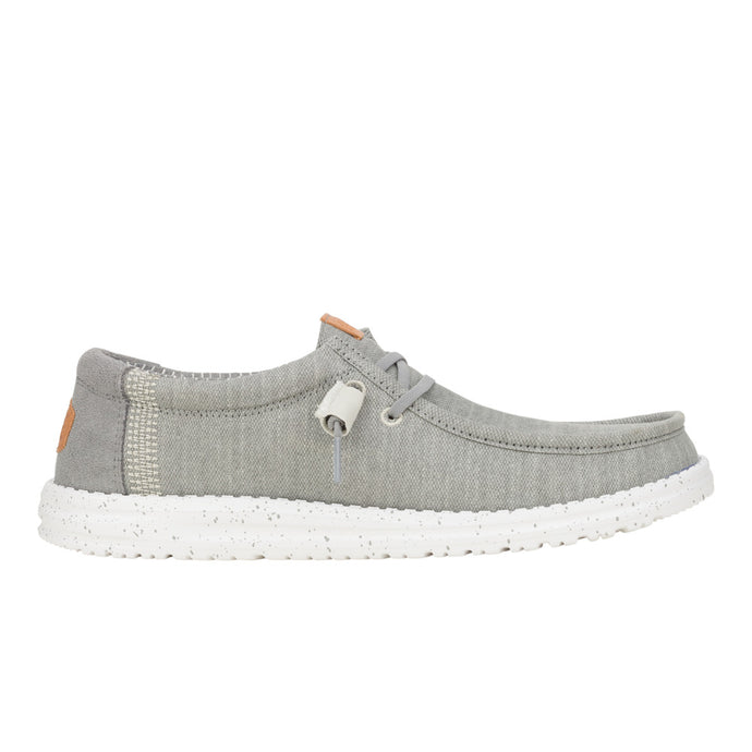 'HEY DUDE' Men's Wally Elevated - Grey / White