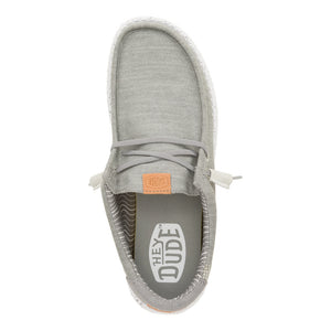 'HEY DUDE' Men's Wally Elevated - Grey / White