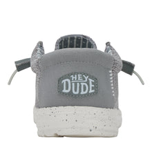 'HEY DUDE' Men's Wally Stretch Mesh - Grey