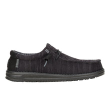 'HEY DUDE' Men's Wally Stretch Mesh - Black