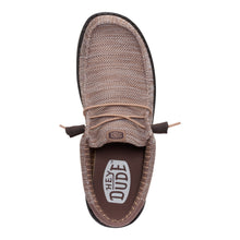 'HEY DUDE' Men's Wally Stretch Sox - Deep Taupe / Mole Brown