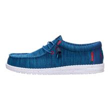 'HEY DUDE' Men's Wally Stretch Sox - Ensign Blue / Multi