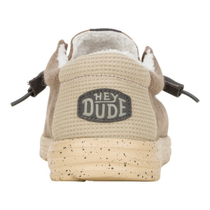 'HEY DUDE' Men's Wally Warmth Knit - Beige / White