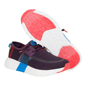 'HEY DUDE' Women's Sirocco Active - Plum / Blue