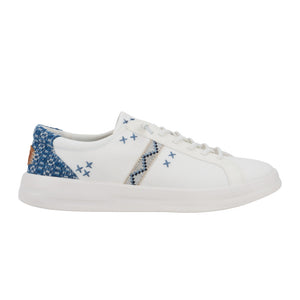 'Hey Dude' Women's Karina Boho - White / Blue