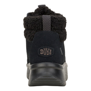 'HEY DUDE' Women's Wendy Peak Apres - Black / Black