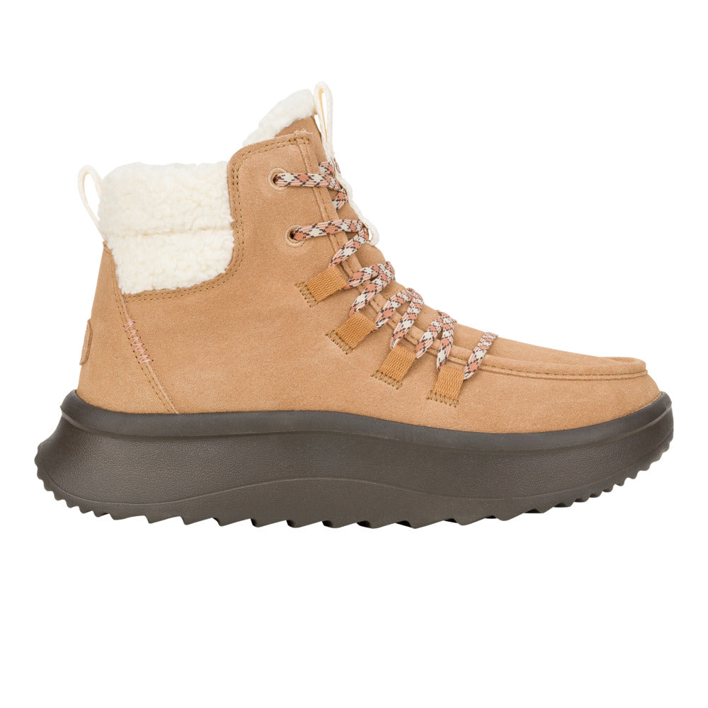 'HEY DUDE' Women's Wendy Peak Apres - Chestnut / Black