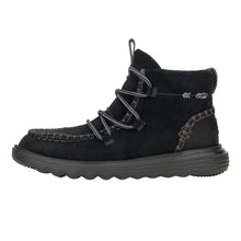 'Hey Dude' Women's Reyes Suede Boot - Black / Black