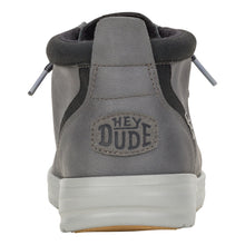 'HEY DUDE' Men's Wally Mid Griper Classic - Grey / Black