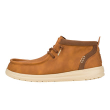 'HEY DUDE' Men's Wally Mid Griper Classic - Cognac / Tan