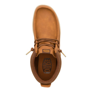 'HEY DUDE' Men's Wally Mid Griper Classic - Cognac / Tan