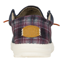 'HEY DUDE' Men's Wally Funk Waffle - Red Plaid