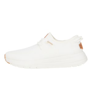 'HEY DUDE' Women's Sirocco Neutral Sneaker - White