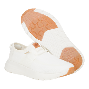 'HEY DUDE' Women's Sirocco Neutral Sneaker - White