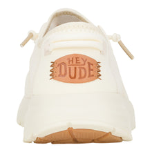 'HEY DUDE' Women's Sirocco Neutral Sneaker - Cream