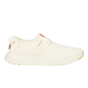 'HEY DUDE' Women's Sirocco Neutral Sneaker - Cream