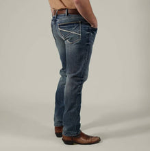 'KEY' Men's Aristocrat Lakin Straight Leg Jeans - Medium Wash