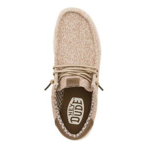 'HEY DUDE' Men's Paul Knit - Light Grey / Espresso