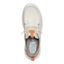 'HEY DUDE' Men's Wally Drift Classic - Silver Birch / White