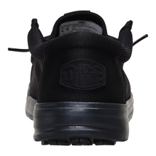 'HEY DUDE' Men's Wally Work CE - Black (Wide)